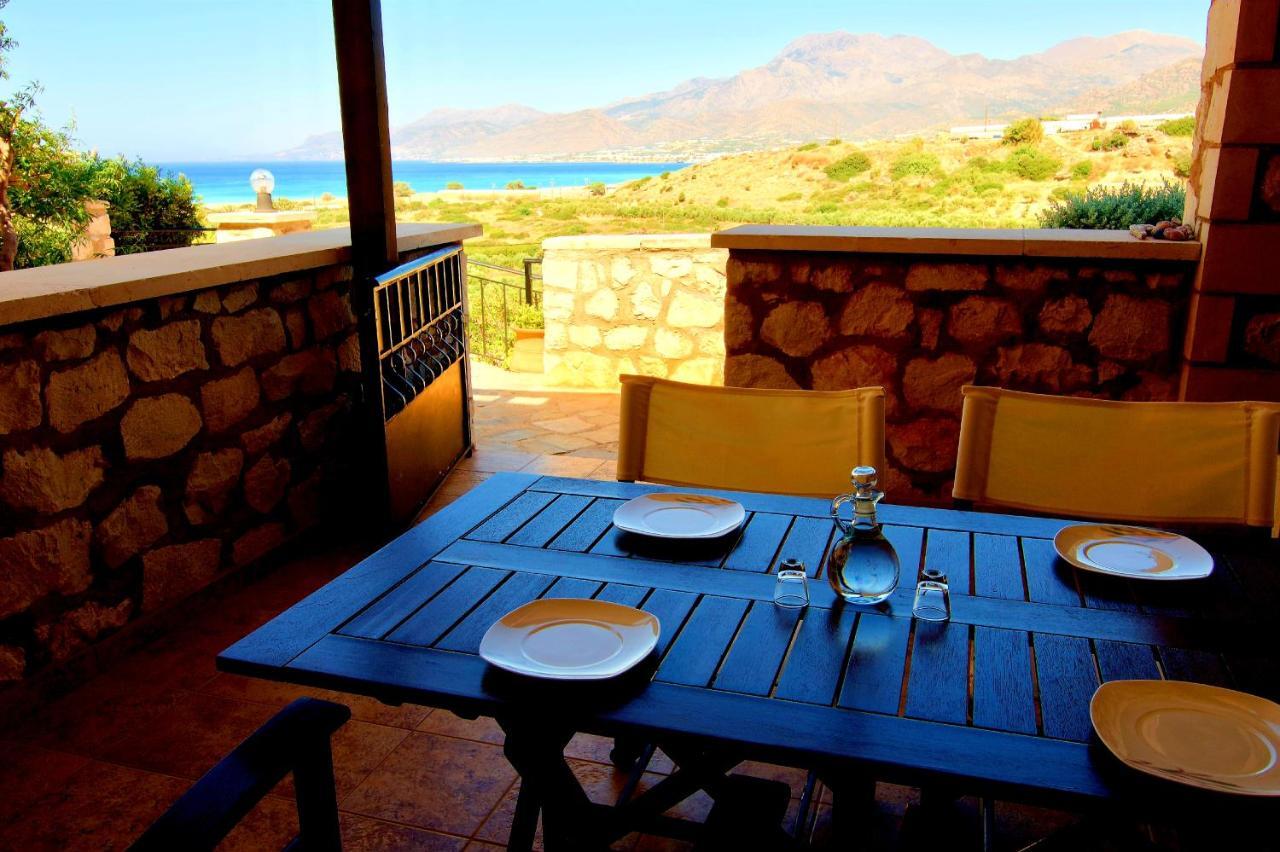 Ville Du Soleil - Exclusive Homes With Rustic Charm And Sensational Views Of The Mediterranean Sea Makrýgialos Dış mekan fotoğraf
